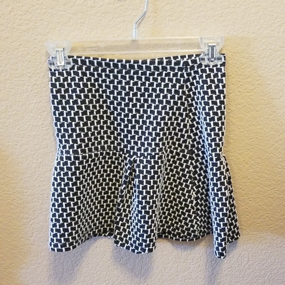 Checkered Mini skirt